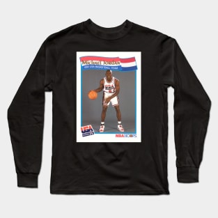 BASKETBALLART -JORDAN CARD 43 Long Sleeve T-Shirt